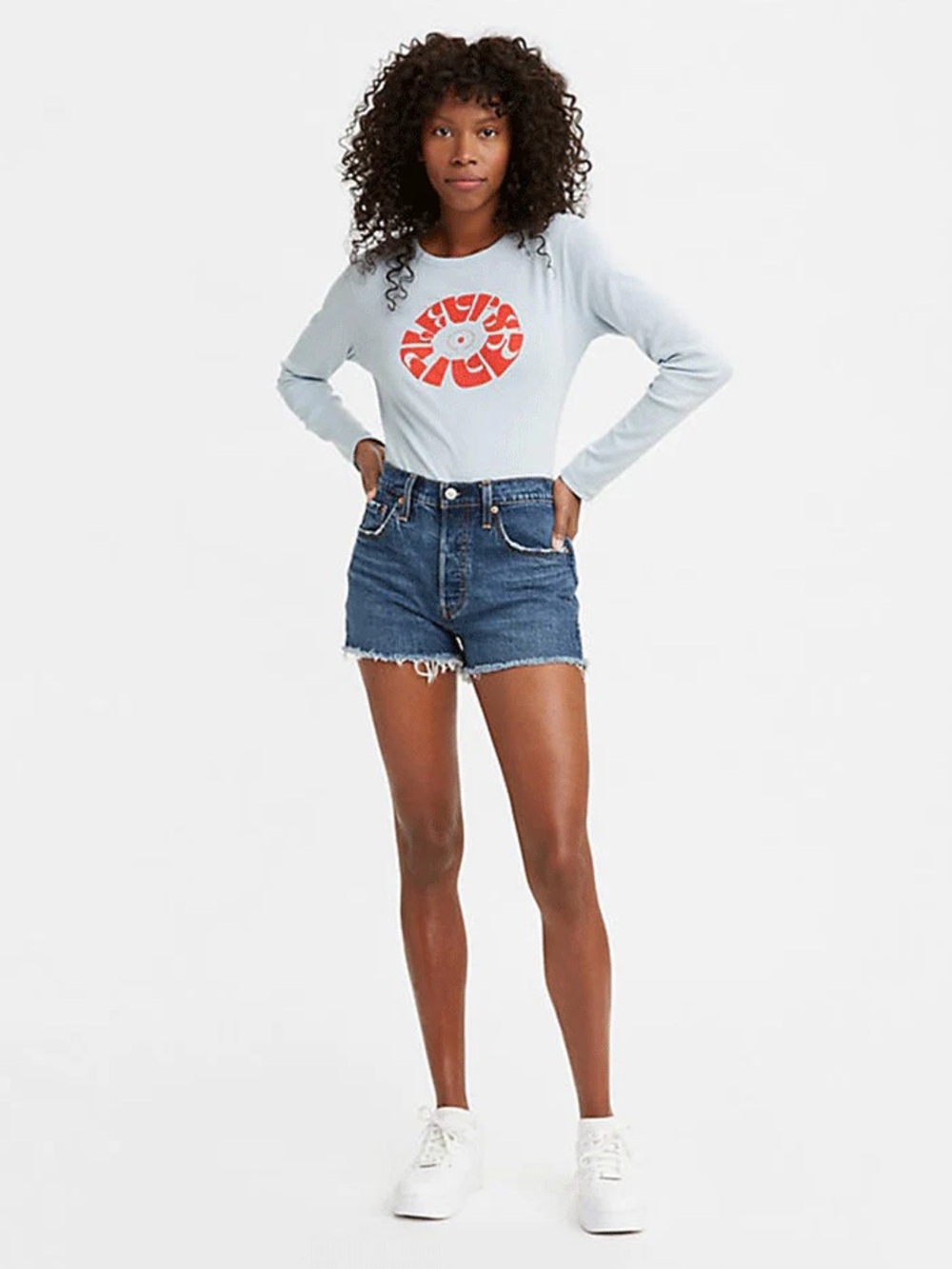 NWT Levi's Womens 501 Original High-Rise Jean Shorts